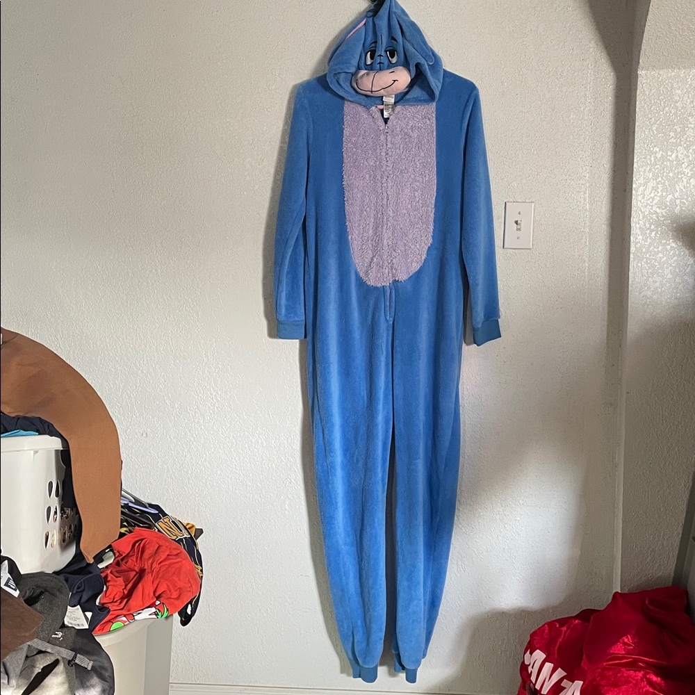 Disney Blue Fleece Sleepwear Eeyore